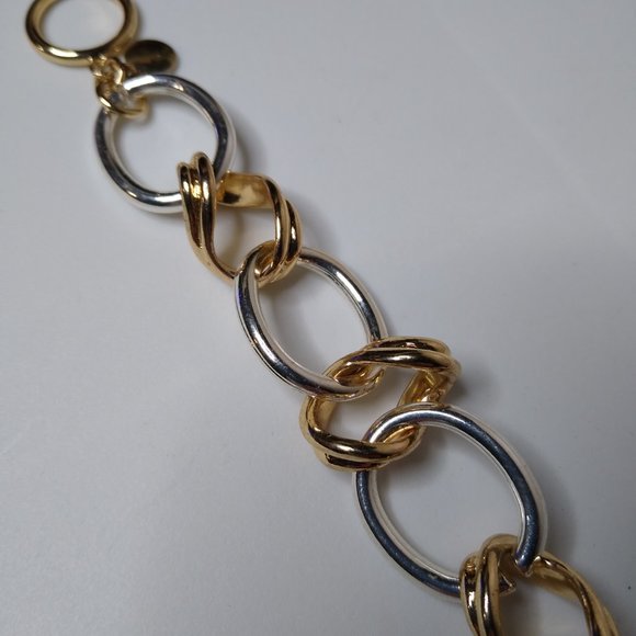 Large Metal Chain Bracelet 8.5 Inches - Picture 8 of 12